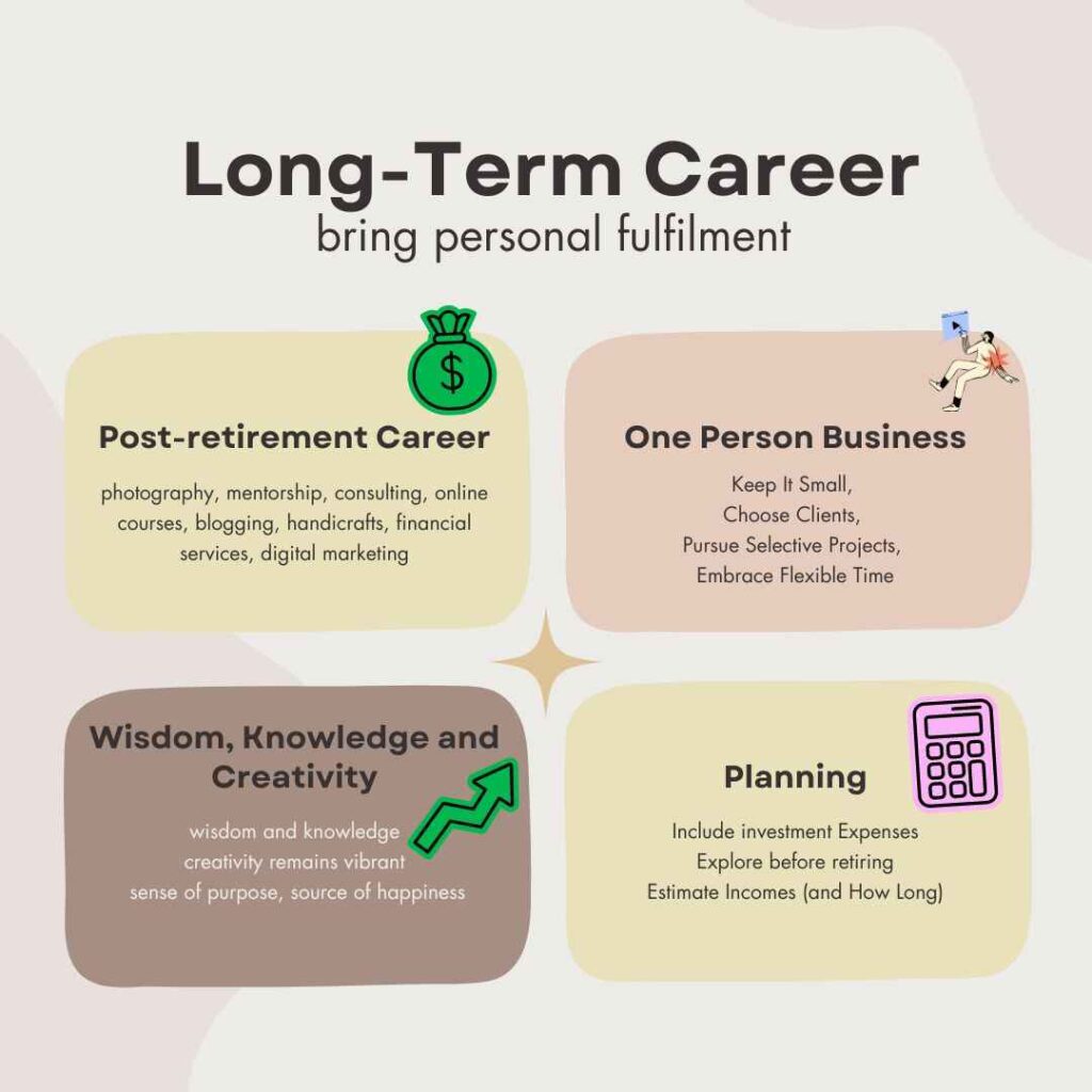 Long Term Career after retirement